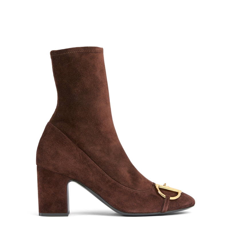 Ankle Boot With Half Horsebit