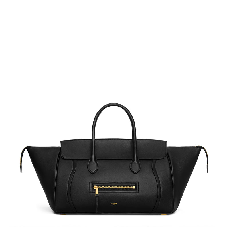 Medium New Luggage In Supple Shiny Lambskin